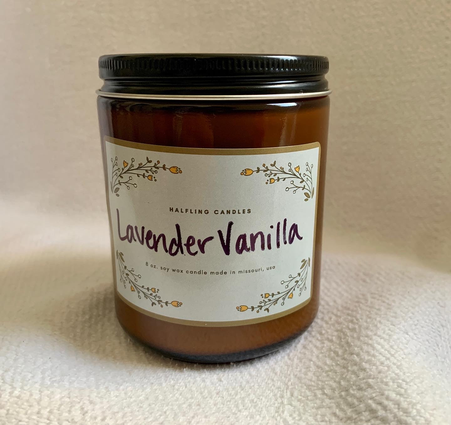 Lavender Vanilla - Soy Candle